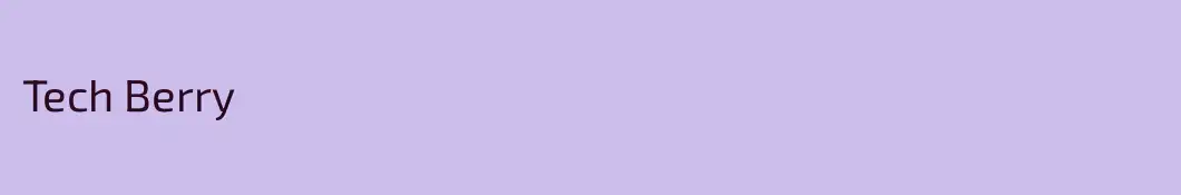 Tech Berry